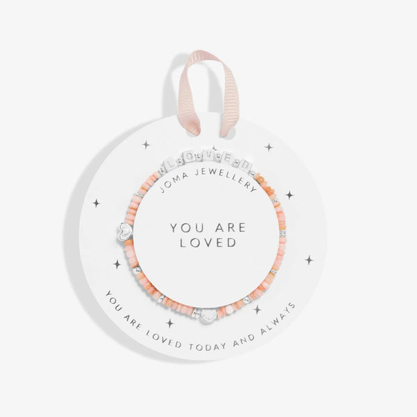 Joma Jewellery Kids' Happy Little Moments 'You Are Loved' Bracelet
