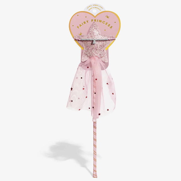 Joma Jewellery Kids' Wand and 'Fairy Princess' Bracelet Gift Set