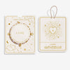 Joma Jewellery Affirmation Card 'Love' Bracelet