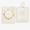 Joma Jewellery Affirmation Card 'Luck' Bracelet