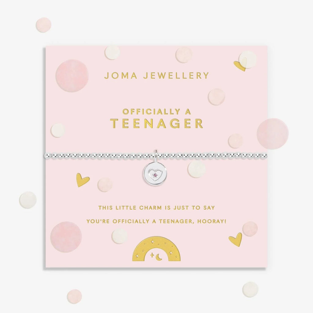 Joma Jewellery Kids' Confetti A Little 'Officially A Teenager' Bracelet