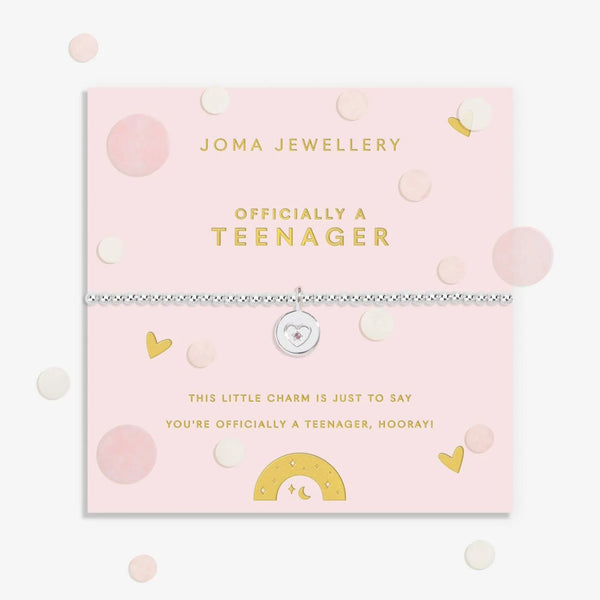 Joma Jewellery Kids' Confetti A Little 'Officially A Teenager' Bracelet