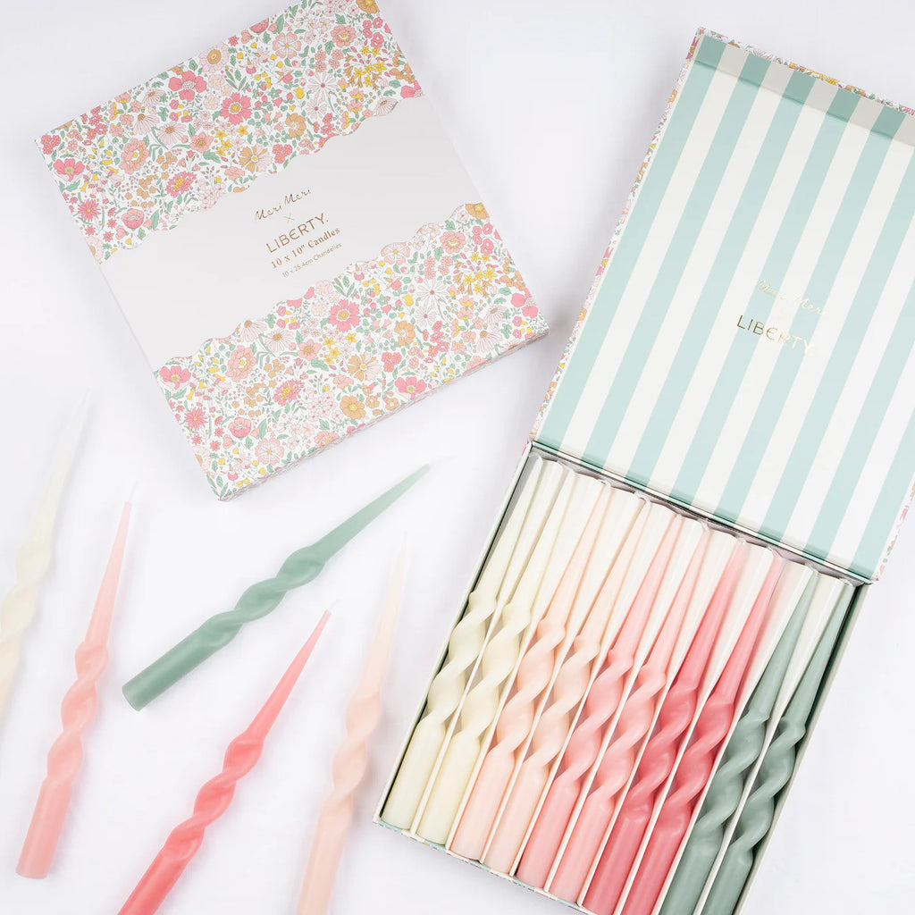 Meri Meri X Liberty Wharfedale Candle Gift Set
