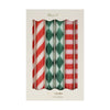 Meri Meri Festive Pattern Table Candles