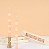 Meri Meri Pink Daisy Taper Candles