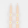 Meri Meri Pink Daisy Taper Candles