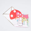 Meri Meri Mushroom Concertina Birthday Card