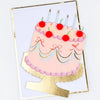 Meri Meri Cherry Cake Card