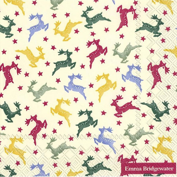 Emma Bridgewater Polka Reindeer Cocktail Napkins