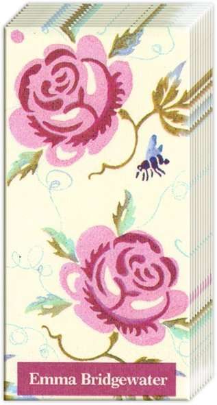 Emma Bridgewater Rose And Bee Pocket Tissues