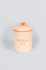Yvonne Ellen Enamel Storage Tin - Coffee