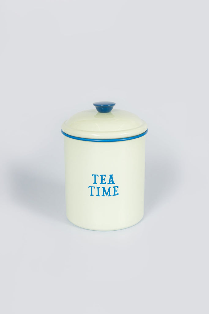 Yvonne Ellen Enamel Storage Tin - Tea