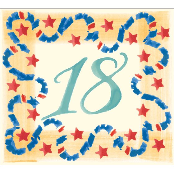 Emma Bridgewater 18th Birthday Card