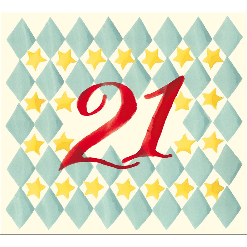 Emma Bridgewater 21st Birthday Card