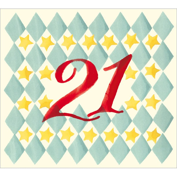 Emma Bridgewater 21st Birthday Card
