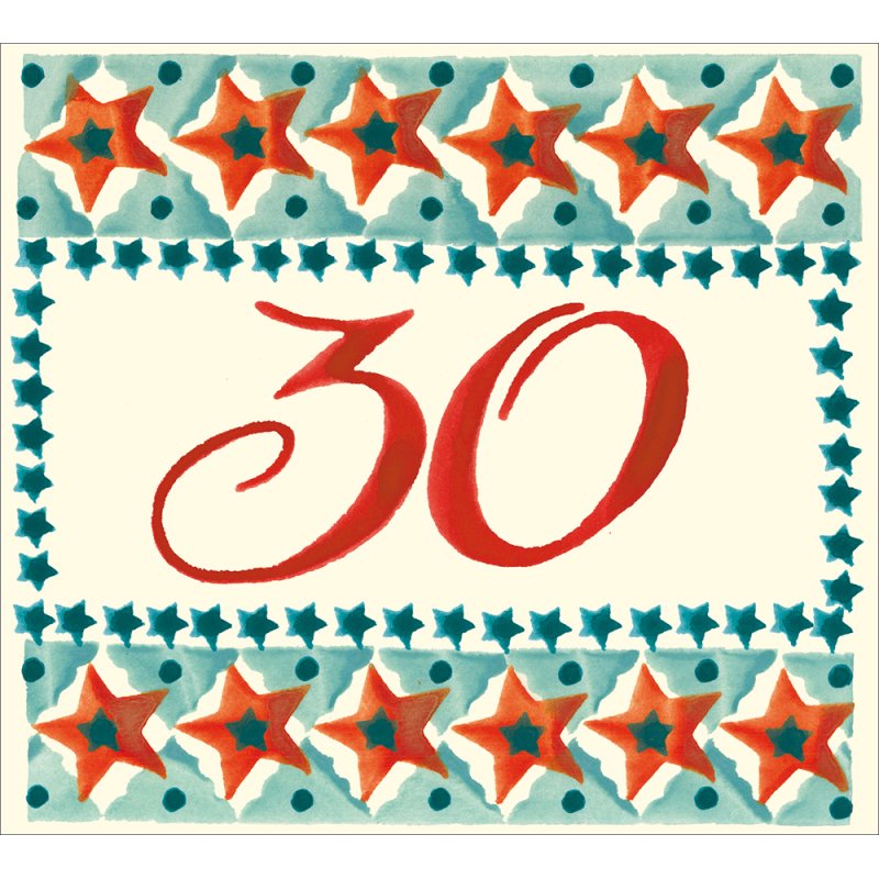 Emma Bridgewater 30th Birthday Card