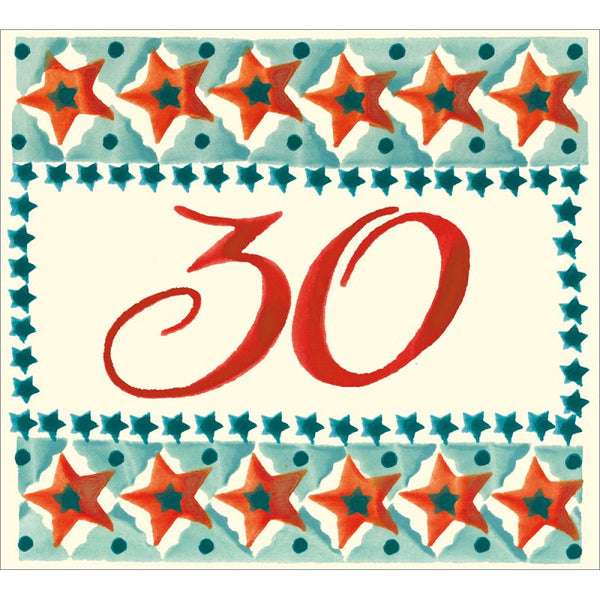 Emma Bridgewater 30th Birthday Card