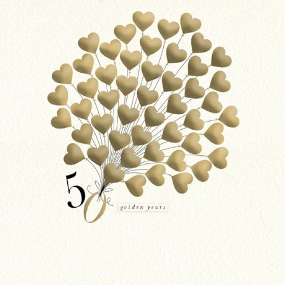Alison Porter Golden Anniversary Card