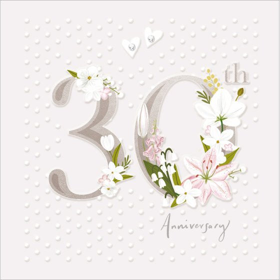Espoir Pearl Anniversary Card