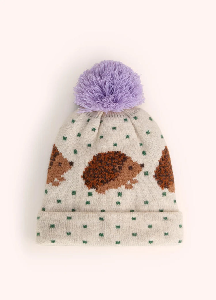 Powder Hedgehog Hat - Cream