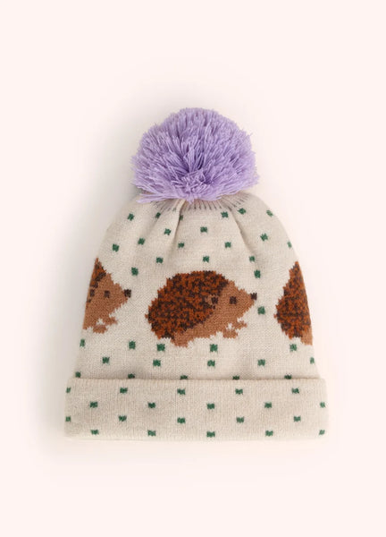 Powder Hedgehog Hat - Cream