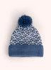 Powder Agatha Pompom Hat - Denim Mix