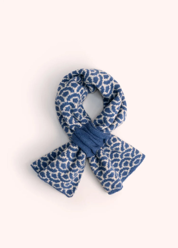 Powder Agatha Scarf - Denim Mix