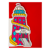 Archivist Happy Birthday Helter Skelter Card