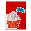 Archivist Happy Birthday Cupcake Card