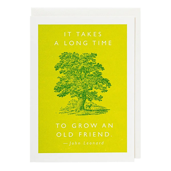 Archivist To Grow An Old Friend Card