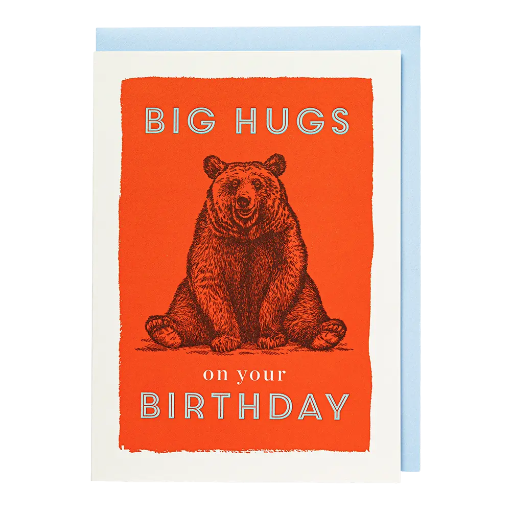 Archivist Birthday Big Hugs Card