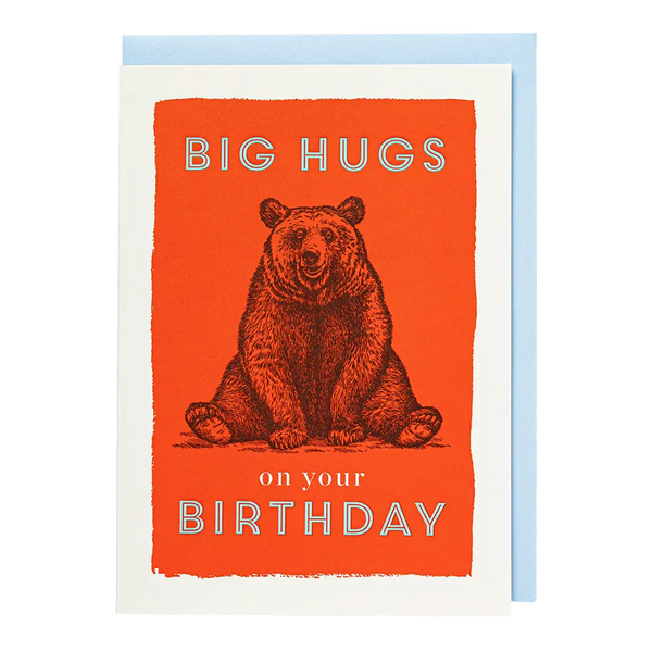 Archivist Birthday Big Hugs Card