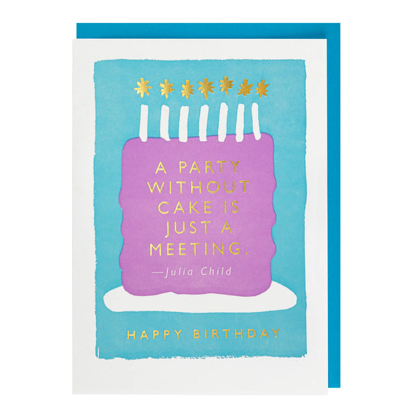 Archivist Cake Birthday Card