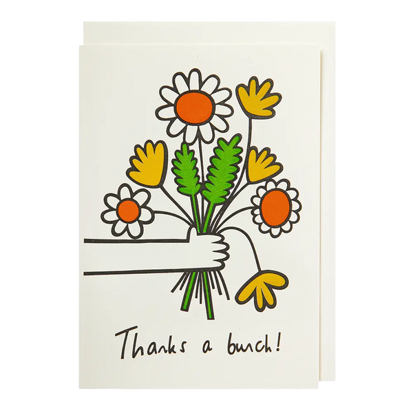 Archivist Thanks A Bunch Notelet