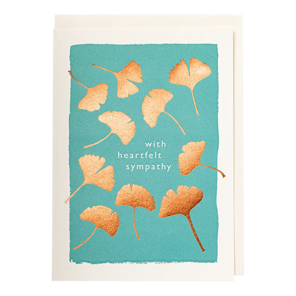 Archivist With Heartfelt Sympathy Card