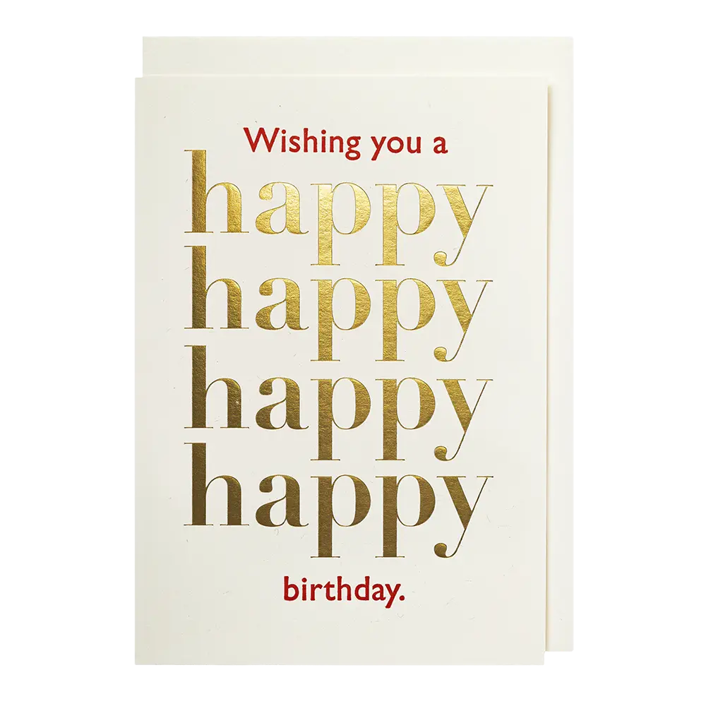 Archivist Wishing You A Happy Birthday Notelet