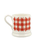Emma Bridgewater Red Gingham Blooming Good Tea 1/2 Pint Mug