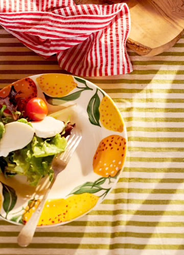 Emma Bridgewater Oranges & Lemons Medium Dinner Plate, 8.5 Inch