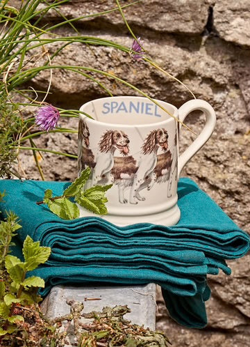 Emma Bridgewater Brown & Cream Spaniel 1/2 Pint Mug
