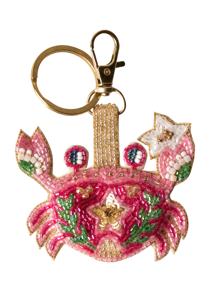 Powder Seafaring Crab Keyring