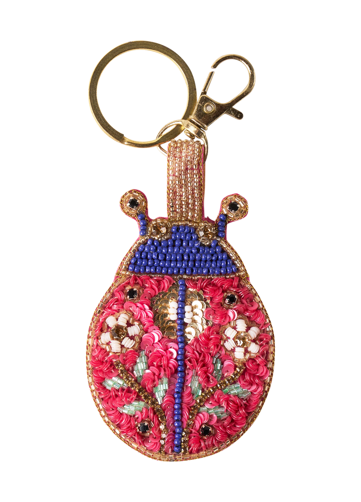 Powder Lovely Ladybird Keyring