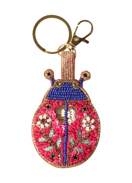 Powder Lovely Ladybird Keyring