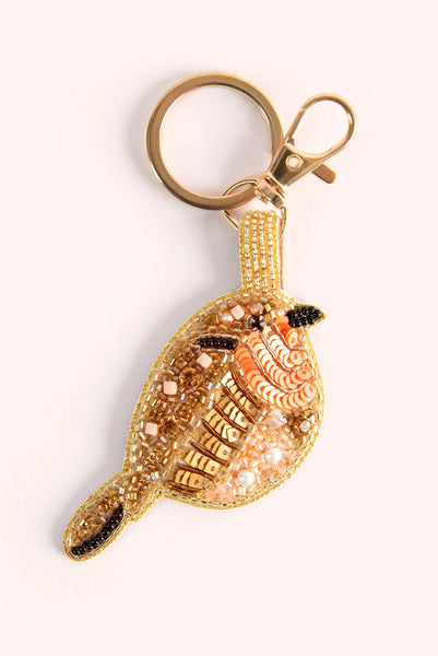 Powder Robin Red Breast Keyring