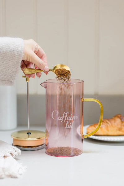 Yvonne Ellen Caffeine Hit Glass Cafetiere