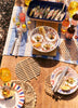 Emma Bridgewater Seafood Stripe Medium Dinner Plate, 8.5 Inch