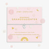 Joma Jewellery Kids' Confetti A Little 'Wonderful Granddaughter' Bracelet