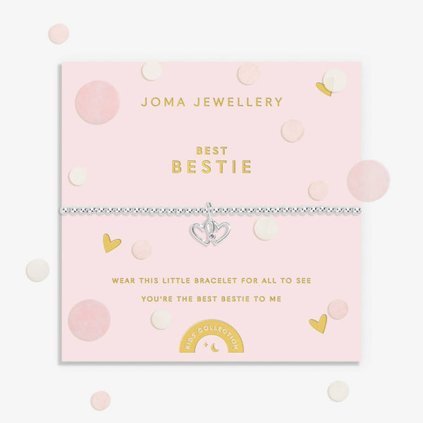 Joma Jewellery Kids' Confetti A Little 'Best Bestie' Bracelet