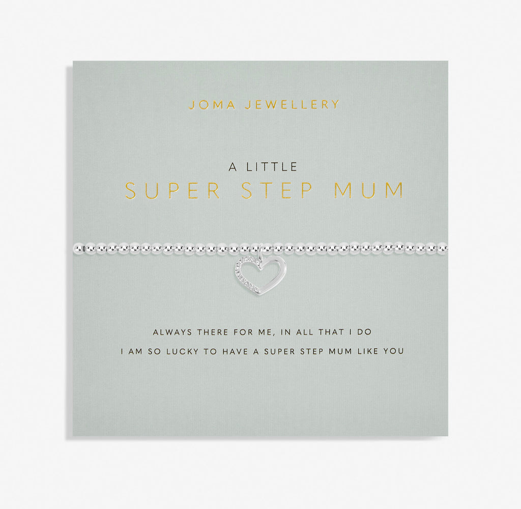 Joma Jewellery A Little 'Super Step Mum' Bracelet