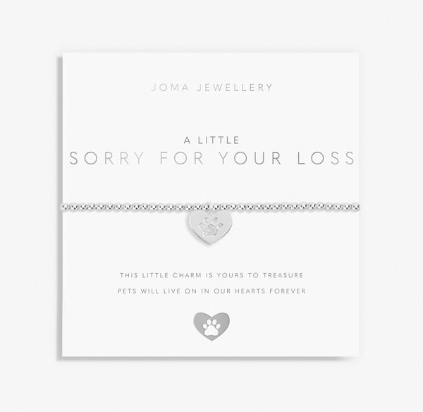 Joma Jewellery A Little 'Sorry For Your Loss' Bracelet