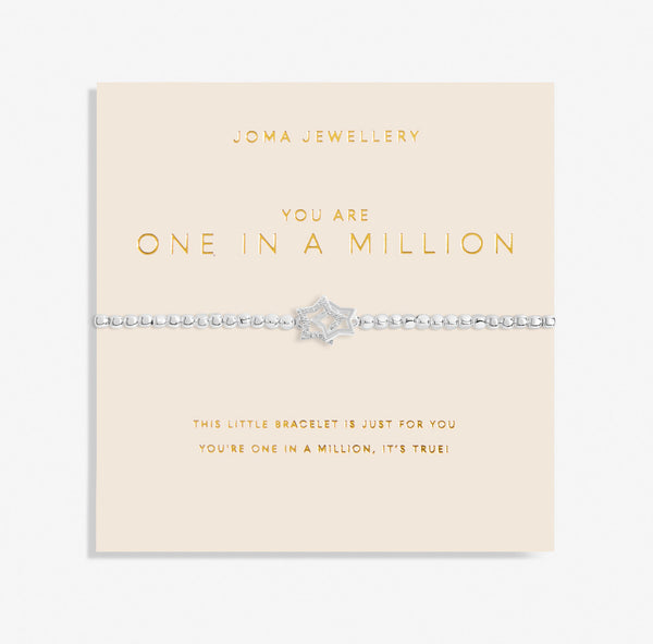 Joma Jewellery Forever Yours 'You Are One In A Million' Bracelet